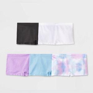 ART Class 5 Pack Boyshorts Girls Size XL